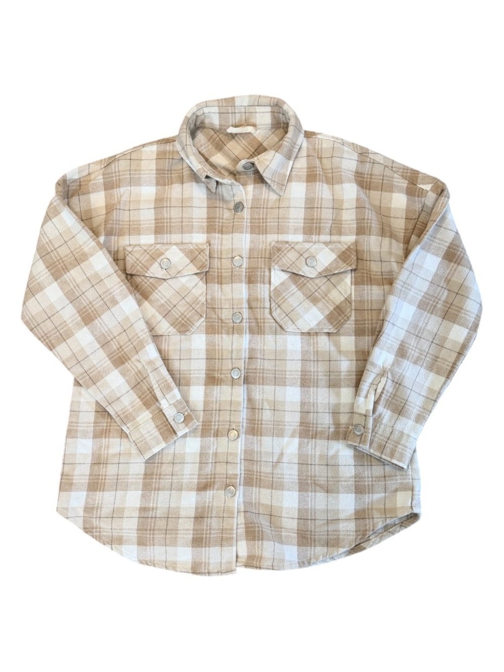Oversized Plaid Shacket from Altar’d State